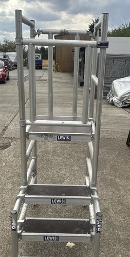 Industrial lewis podium - industrial, steps
