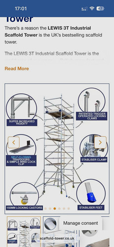 Lewis industrial scaffold - lewis,